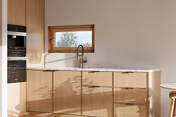 Dom 84 m² mieszkalny, modułowy, całoroczny SOMIN V18_A1