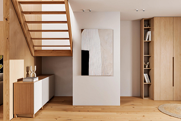 Dom 84 m² mieszkalny, modułowy, całoroczny SOMIN V18_A1