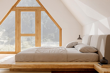 Dom 84 m² mieszkalny, modułowy, całoroczny SOMIN V18_A1