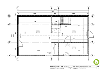 Dom 84 m² mieszkalny, modułowy, całoroczny SOMIN V18_A1