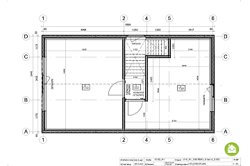Dom 84 m² mieszkalny, modułowy, całoroczny SOMIN V18_A1