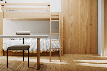 Dom 95 m² mieszkalny, modułowy, całoroczny BONIN V19_A1