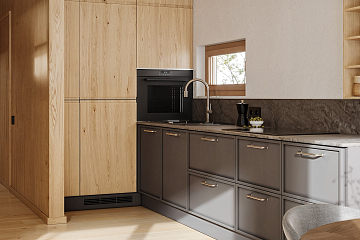 Dom 95 m² mieszkalny, modułowy, całoroczny BONIN V19_A1