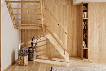 Dom 95 m² mieszkalny, modułowy, całoroczny BONIN V19_A1