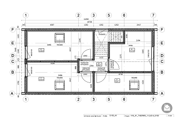 Dom 95 m² mieszkalny, modułowy, całoroczny BONIN V19_A1