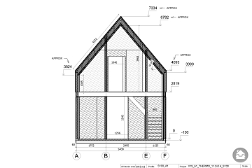 Dom 95 m² mieszkalny, modułowy, całoroczny BONIN V19_A1