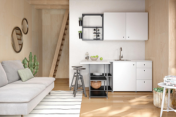 Domek całoroczny 30 m² modułowy RETNO V1_A1