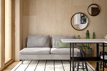 Domek całoroczny 30 m² modułowy RETNO V1_A1