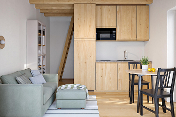 Domek całoroczny 30 m² modułowy STOK V1_A2