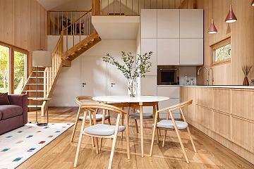 Dom 80 m² mieszkalny, modułowy, całoroczny JENIN V23_A1