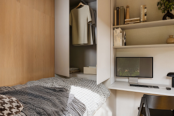 Dom 80 m² mieszkalny, modułowy, całoroczny JENIN V23_A1