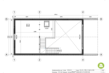 Dom 80 m² mieszkalny, modułowy, całoroczny JENIN V23_A1