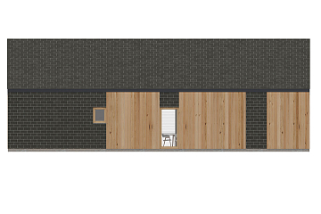 Dom 62 m² mieszkalny, modułowy, całoroczny TYLICZ V24.1_A2_Mix