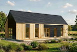 Maison 62 m² en bois kit RE2020 avec permis de construire CABOURG   V24.1_A2_Mix