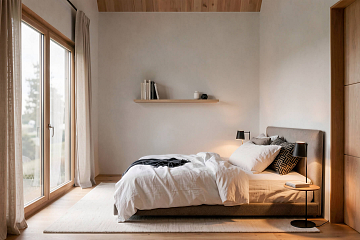 Dom 62 m² mieszkalny, modułowy, całoroczny TYLICZ V24.1_A2_Mix