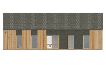 Dom 62 m² mieszkalny, modułowy, całoroczny TYLICZ V24.1_A2_Mix