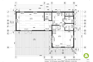Dom 141 m² mieszkalny, modułowy, całoroczny SOLINA V28_A1