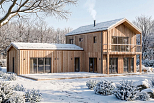 Dom 141 m² mieszkalny, modułowy, całoroczny SOLINA V28_A1