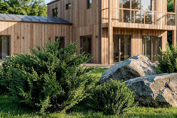 Dom 141 m² mieszkalny, modułowy, całoroczny SOLINA V28_A1