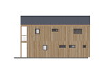 Dom 141 m² mieszkalny, modułowy, całoroczny SOLINA V28_A1