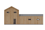 Dom 141 m² mieszkalny, modułowy, całoroczny SOLINA V28_A1