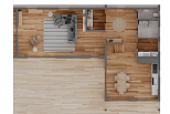 Dom 141 m² mieszkalny, modułowy, całoroczny SOLINA V28_A1