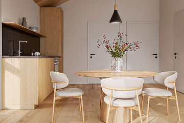 Dom 44 m² mieszkalny, modułowy, całoroczny JARACZ V2_A2