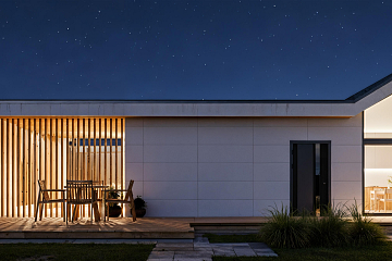 Dom 127 m² mieszkalny, modułowy, całoroczny OSOWIEC V31_A4_Mix