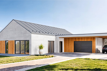 Dom 127 m² mieszkalny, modułowy, całoroczny OSOWIEC V31_A4_Mix