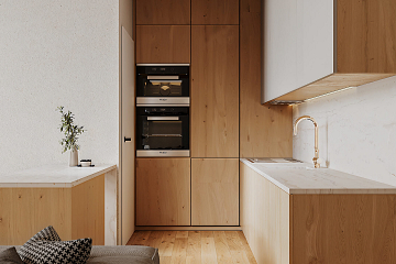 Dom 127 m² mieszkalny, modułowy, całoroczny OSOWIEC V31_A4_Mix