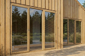 Dom 49 m² mieszkalny, modułowy, całoroczny BANINO V3_A1_ROI