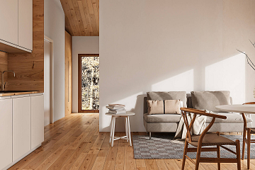 Dom 49 m² mieszkalny, modułowy, całoroczny RZYM V3_A2