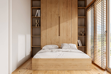 Dom 49 m² mieszkalny, modułowy, całoroczny RZYM V3_A2