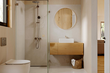 Dom 91 m² mieszkalny, modułowy, całoroczny JANTAR V4_A1