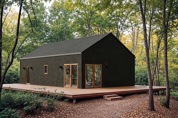 Dom 93 m² mieszkalny, modułowy, całoroczny BEKA V4_A2