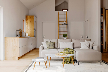 Dom 93 m² mieszkalny, modułowy, całoroczny BEKA V4_A2