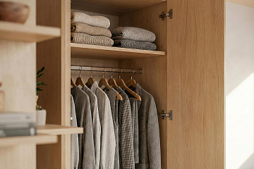 Domek całoroczny 16 m² modułowy BACZYNA V6_A1_INV