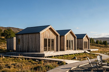 Dom 24 m² mieszkalny, modułowy, całoroczny GORAJ V7_A1_INV