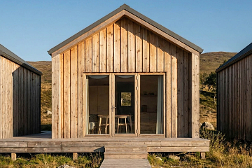 Dom 24 m² mieszkalny, modułowy, całoroczny GORAJ V7_A1_INV