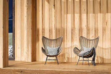 Dom 54 m² mieszkalny, modułowy, całoroczny SAWIN V8_A1