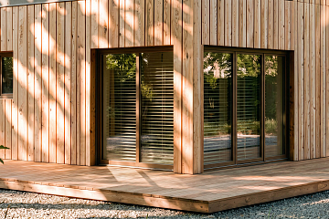 Dom 150 m² mieszkalny - pod klucz, modułowy KRYNICA V9_A1_ROYAL