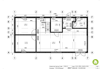 Dom 150 m² mieszkalny - pod klucz, modułowy KRYNICA V9_A1_ROYAL