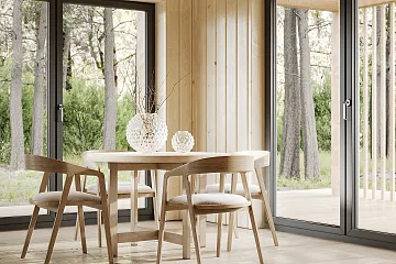 Dom 97 m² mieszkalny, modułowy, całoroczny ROSKO V5_A1