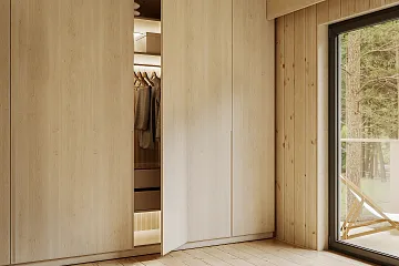 Dom 97 m² mieszkalny, modułowy, całoroczny ROSKO V5_A1