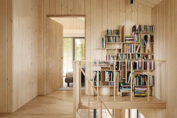 Dom 97 m² mieszkalny, modułowy, całoroczny ROSKO V5_A1