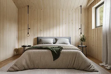 Dom 97 m² mieszkalny, modułowy, całoroczny ROSKO V5_A1