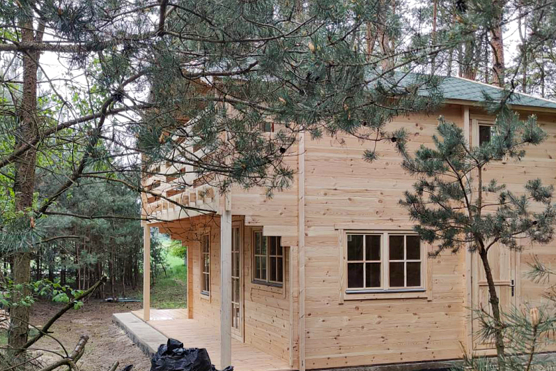 Dom letniskowy ekologiczny LUZINO VSP50, Domkiekoarchitektura Dom letniskowy ekologiczny LUZINO VSP50, Domkiekoarchitektura