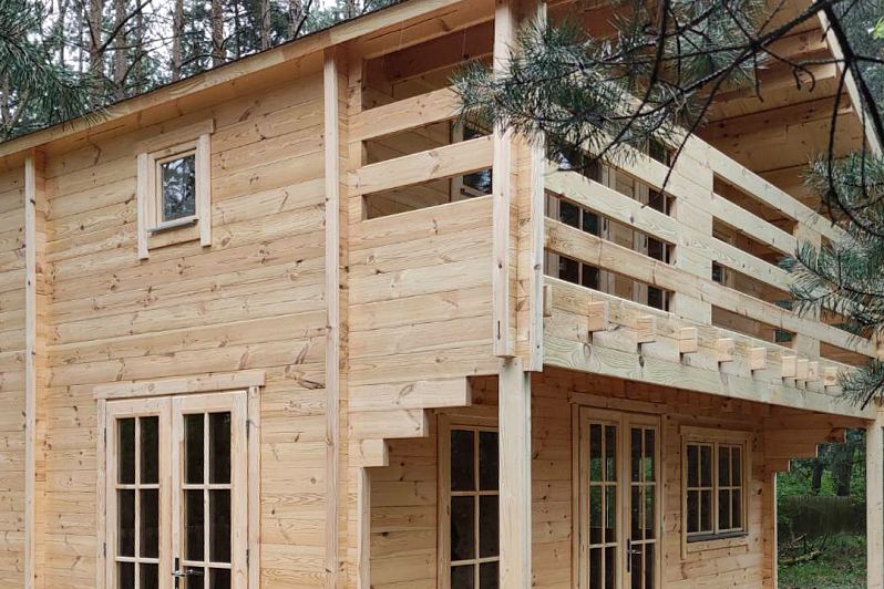 Dom letniskowy ekologiczny LUZINO VSP50, Domkiekoarchitektura Dom letniskowy ekologiczny LUZINO VSP50, Domkiekoarchitektura