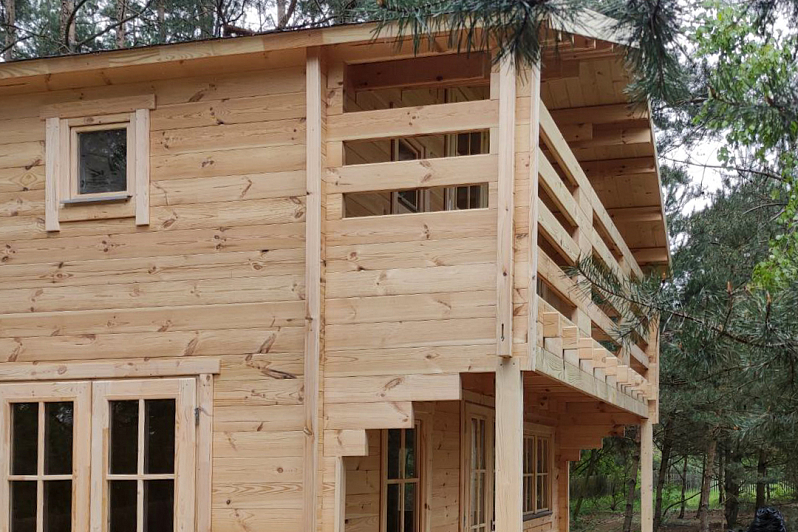 Dom letniskowy ekologiczny LUZINO VSP50, Domkiekoarchitektura Dom letniskowy ekologiczny LUZINO VSP50, Domkiekoarchitektura