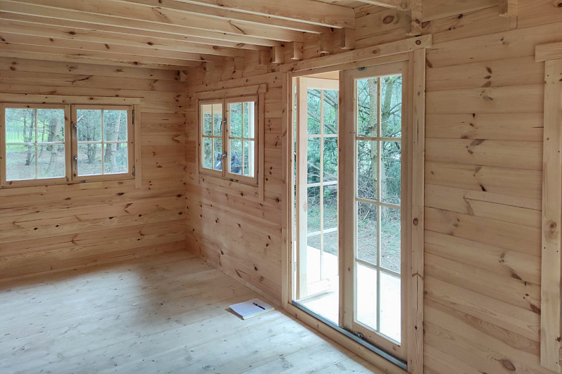 Dom letniskowy ekologiczny LUZINO VSP50, Domkiekoarchitektura Dom letniskowy ekologiczny LUZINO VSP50, Domkiekoarchitektura